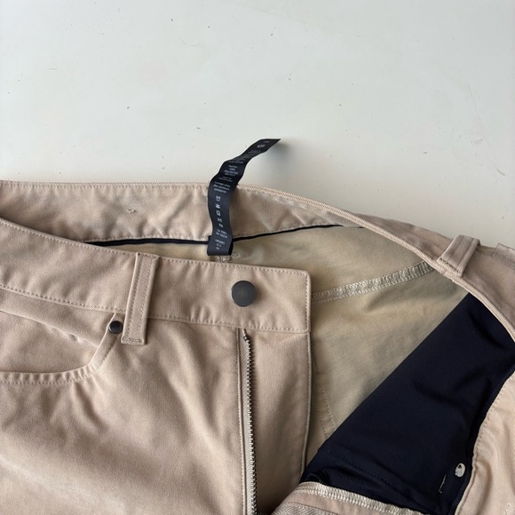 Lululemon ABC Pant Utilitech Men’s Size 28x32 Khaki - Picture 4 of 10